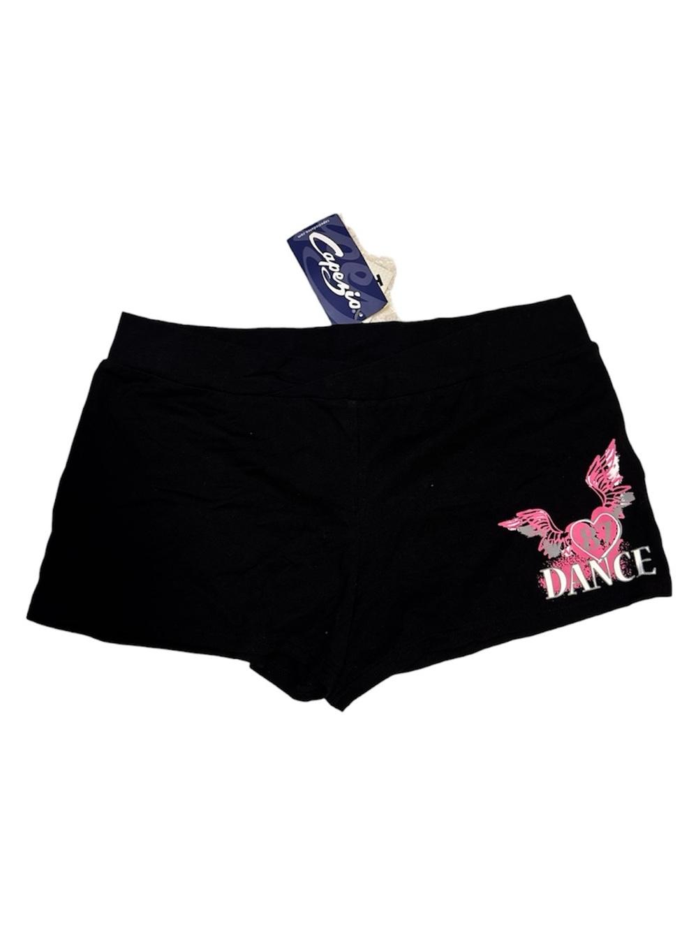 Capezio Athletic Shorts Dance Black XXL- New